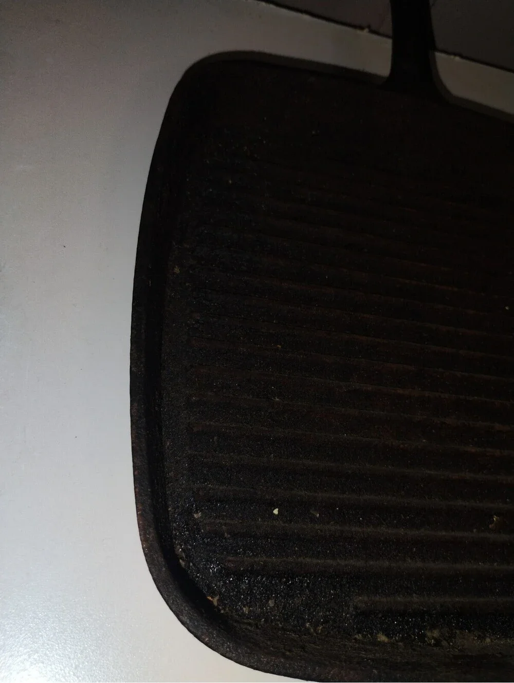 Vintage Lodge Cast Iron Square Grill Pan